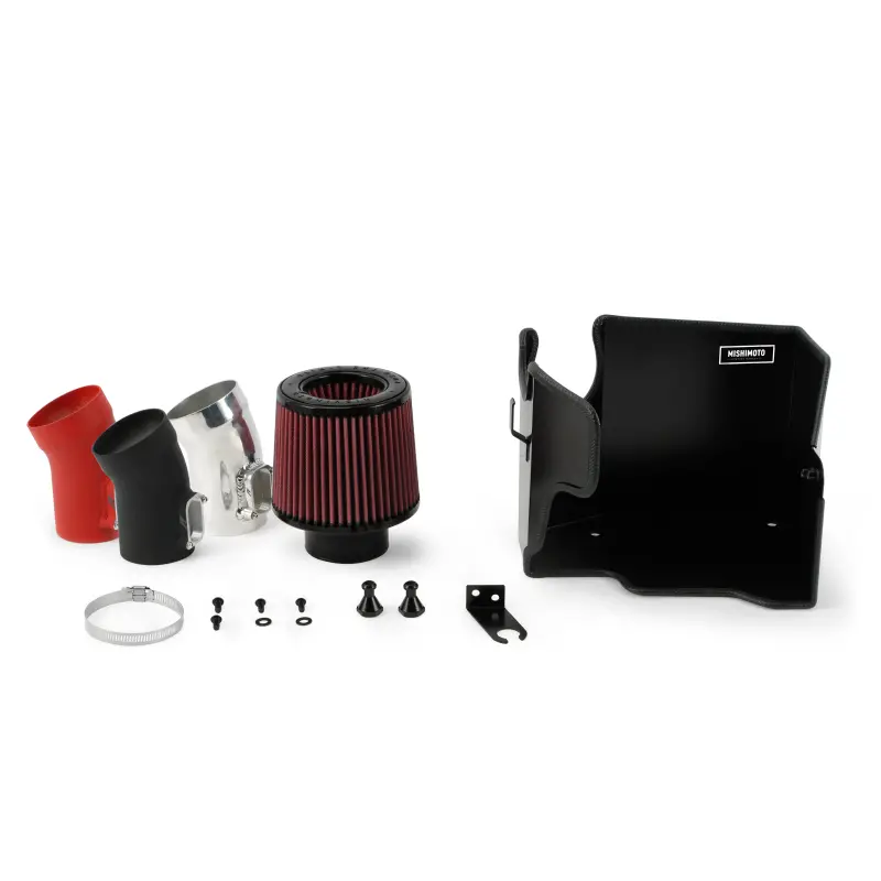 Mishimoto 14-16 Mini Cooper S 2.0L Performance Air Intake Kit - Wrinkle Black 1