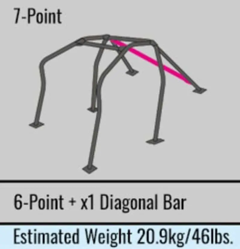 Cusco Roll Cage Weld-On Tabs / A-Pillar (S/O / No Cancel) 1