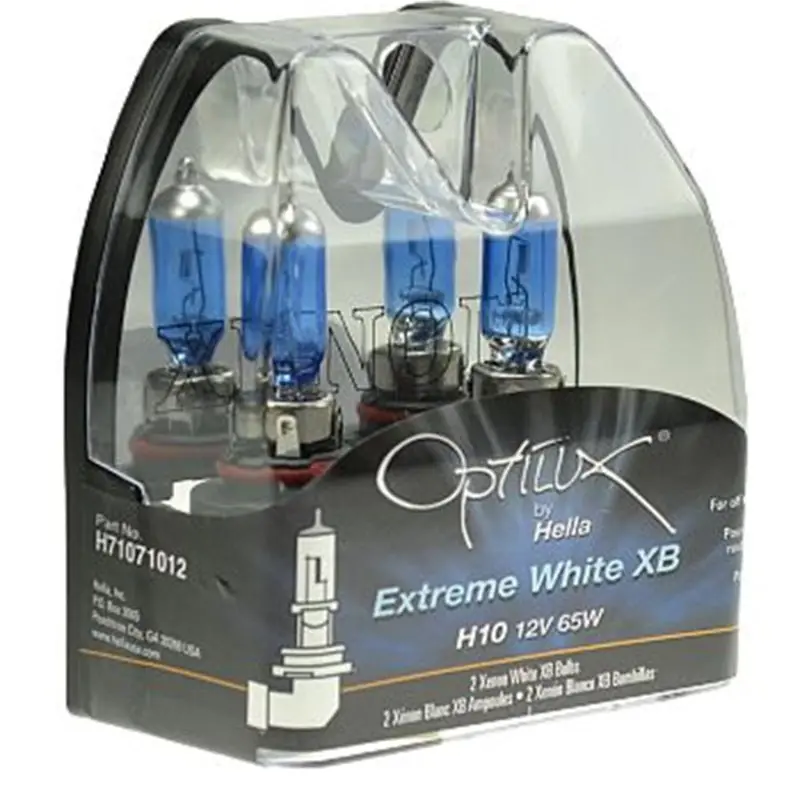 Hella Optilux H13/9008 12V 60/55W Xb Xenon White Bulbs (Pair) 1