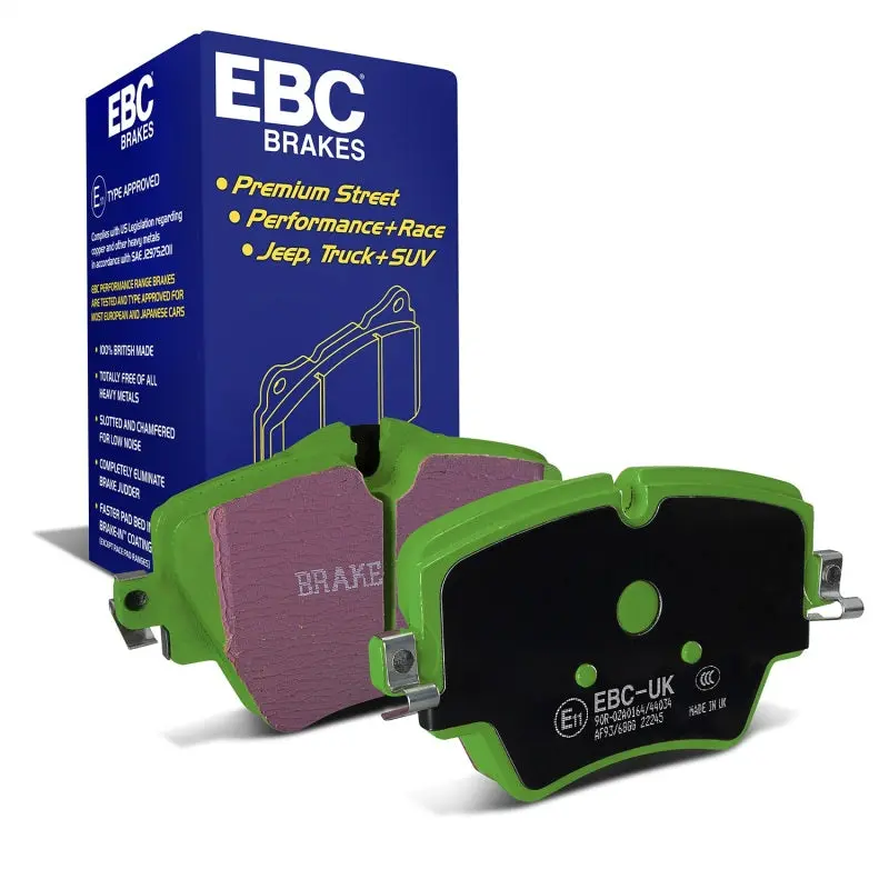Ebc 2017+ Mini Cooper Countryman (F60) 1.5L Turbo Greenstuff Front Brake Pads 1