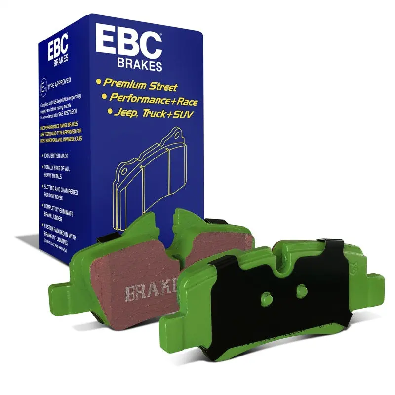Ebc 14+ Mini Hardtop 1.5 Turbo Cooper Greenstuff Rear Brake Pads 1
