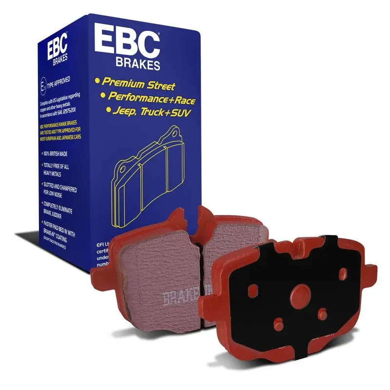 Ebc 2021+ Bmw M3/M4 3.0Tt (G80/G82/G83 W/Cast Iron Rotors) Redstuff Rear Brake Pads 1