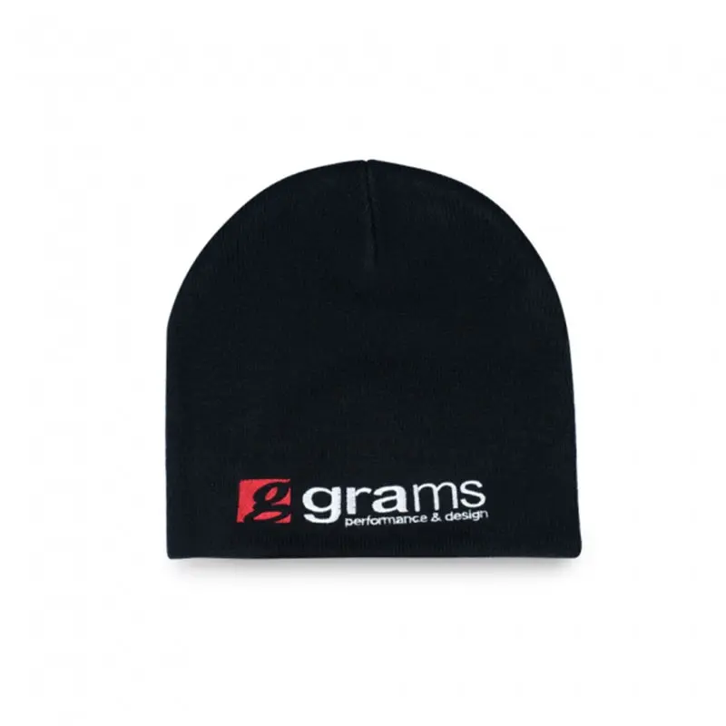 Grams Performance Grams Skully Beanie Black 1