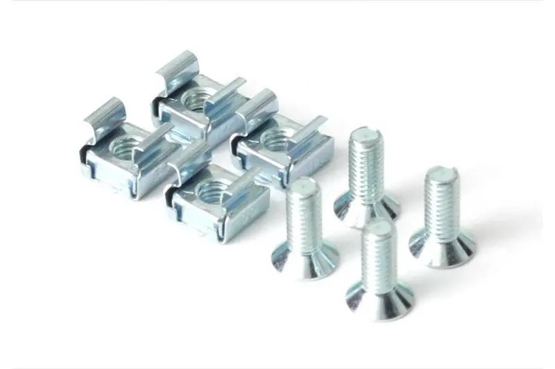 Haltech Platinum Ecu Rail-Type Mounts & Screws - (Pack Of 4) 1