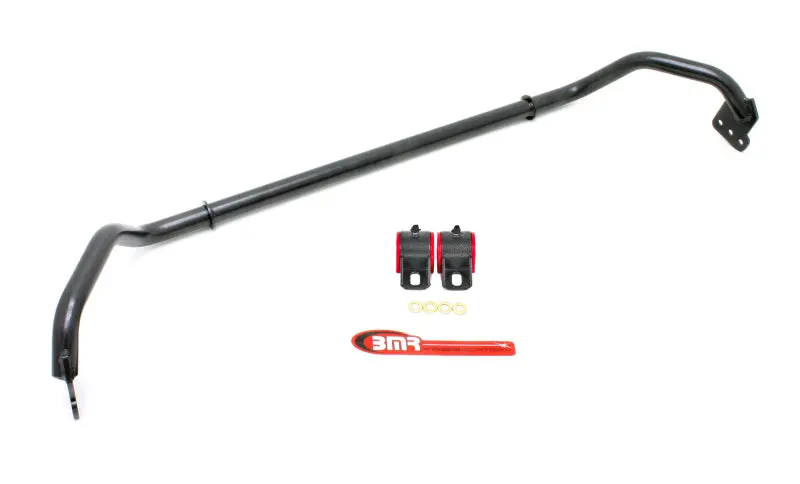Bmr 10-12 5Th Gen Camaro Front Hollow 29Mm Adj. Sway Bar Kit W/ Bushings - Black Hammertone 1
