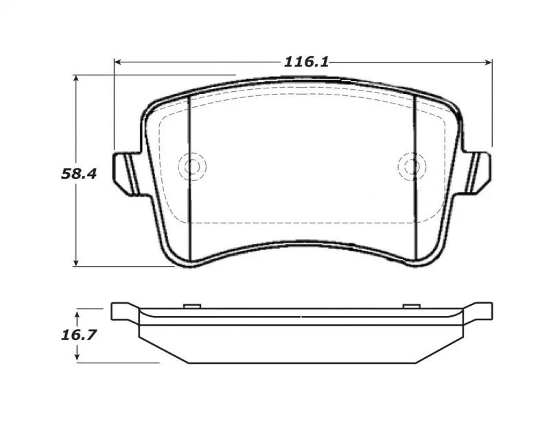 Stoptech Street Touring Brake Pads 1