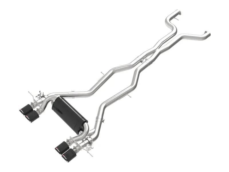 Afe 23-25 Bmw M2 L6-3.0L (G87) Mach Force-Xp Cat-Back Exhaust W/ Carbon Fiber Tip 1