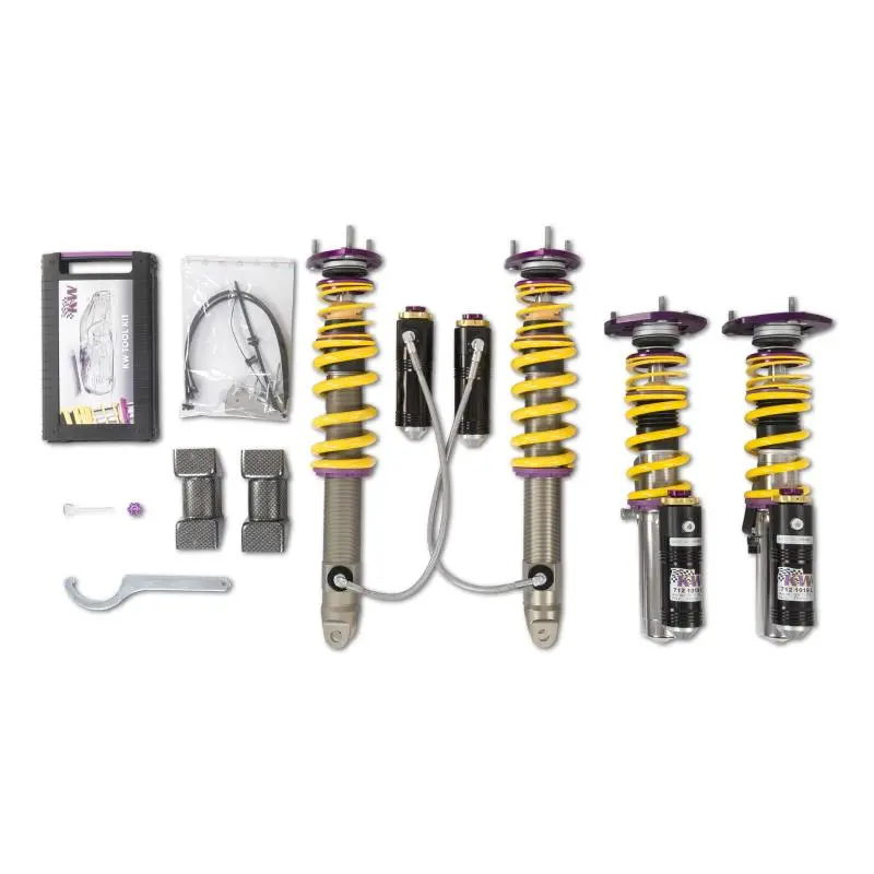 Kw Porsche Turbo Turbo S Coupe Convertible W/ Pdcc Clubsport Coilover Kit 3-Way 1