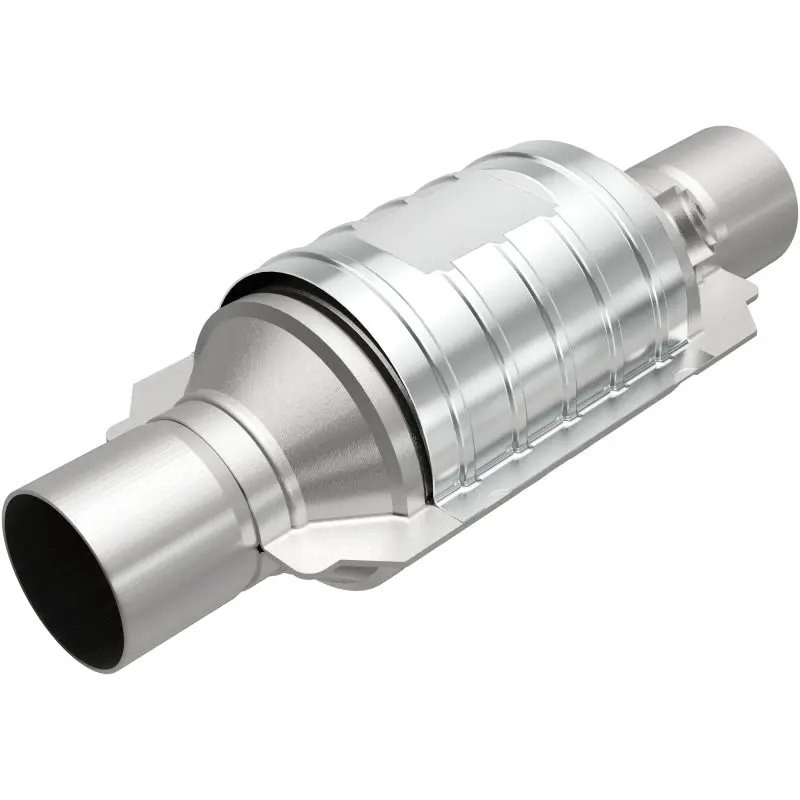 Magnaflow Conv Univ 2.5In Inlet/Outlet Center/Center Round 9In Body L X 5.125In W X 13In Overall L 1