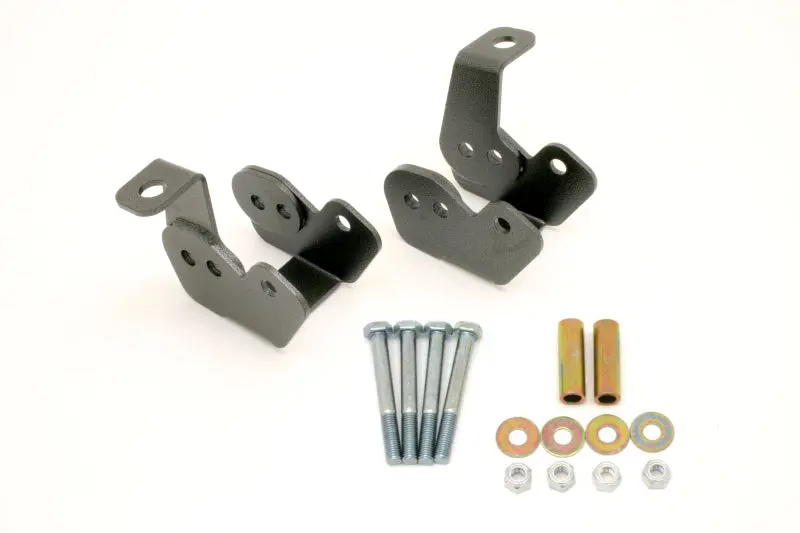 Bmr 82-02 3Rd Gen F-Body Bolt-On Control Arm Relocation Brackets - Black Hammertone 1