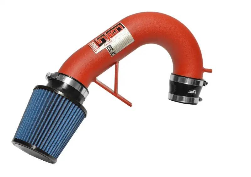 Injen 17-19 Audi A4 2.0T Wrinkle Red Short Ram Air Intake 1