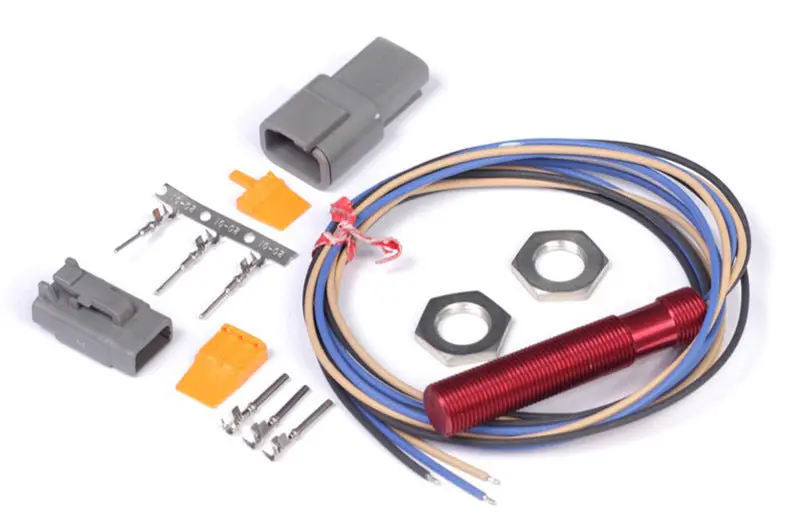 Haltech Red Single Channel Hall Effect Sensor M12x1.0 (Wheel Speed/Crank/Cam) 1