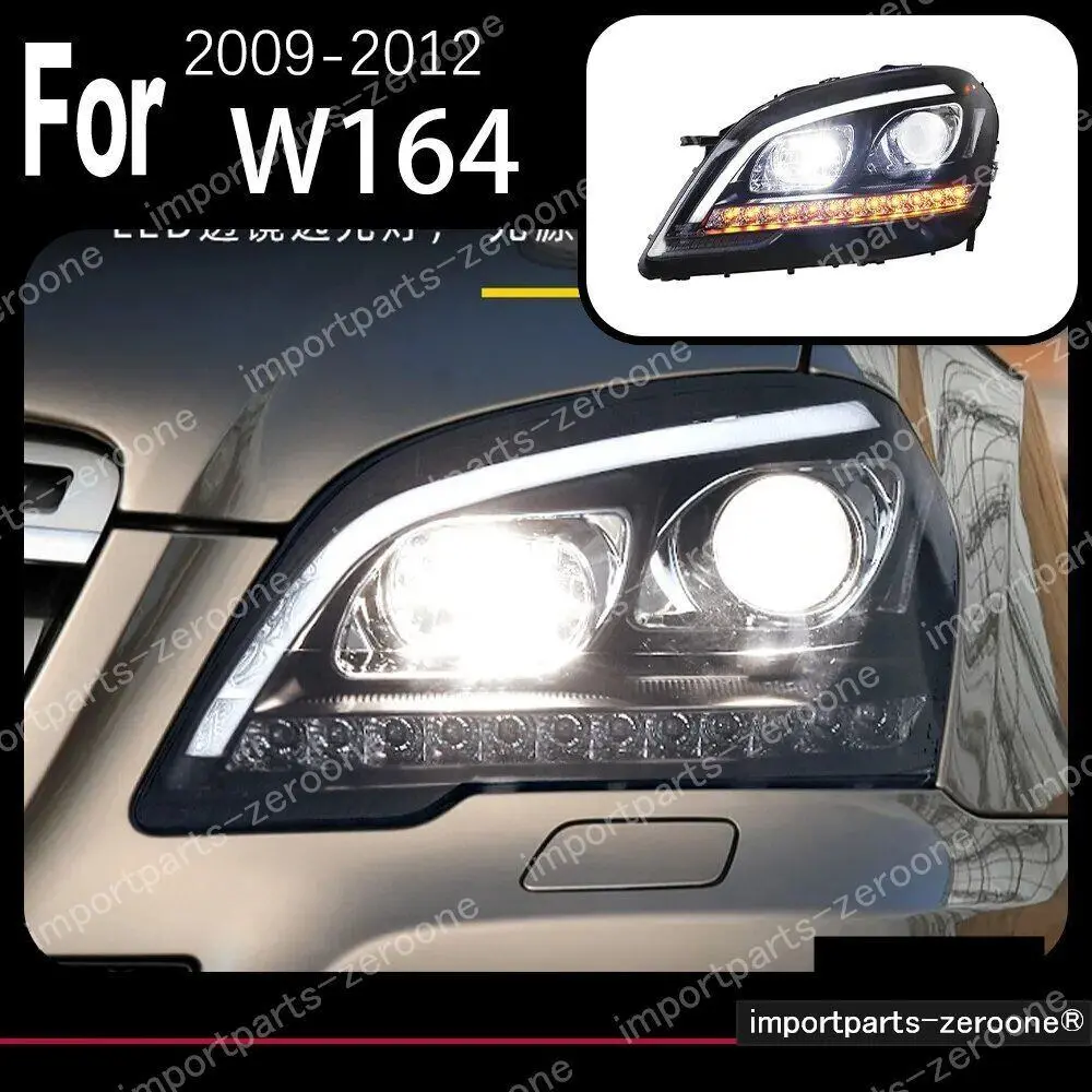 メルセデス・ベンツ　Ml　W164　アップグレードヘッドライト　2009～2012　Headlight 　　-Had-1074 1