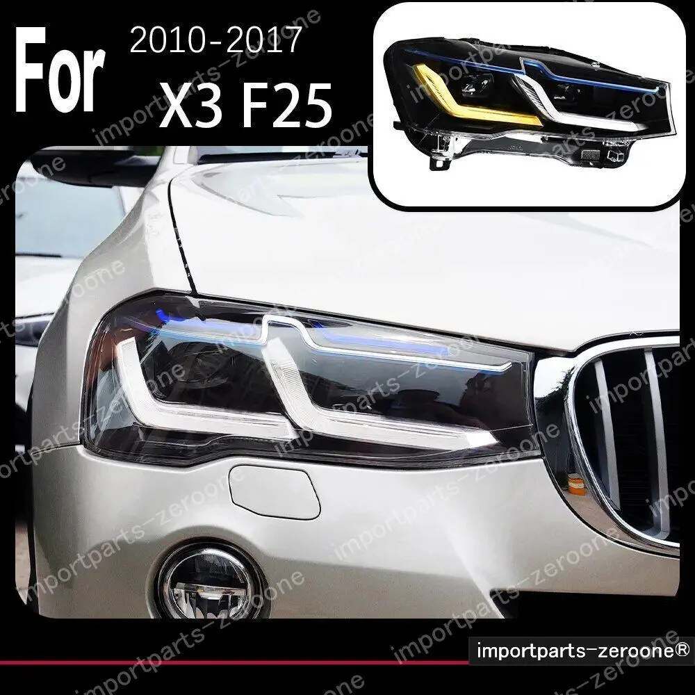 Bmw　X3　X4　F25　F26　アップグレードヘッドライト　2010～2016　右ハンドル用　X3 2014～2017　-Had-1017 1