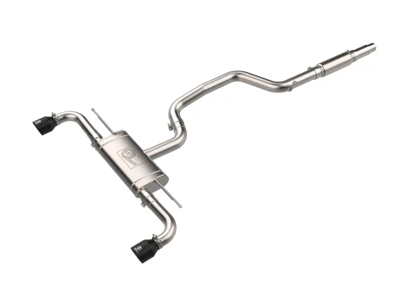 Afe 22-24 Volkswagen Gti Mach Force-Xp 3 To 2-1/2 In Stainless Steel Cat-Back Exhaust W/Black Tip 1