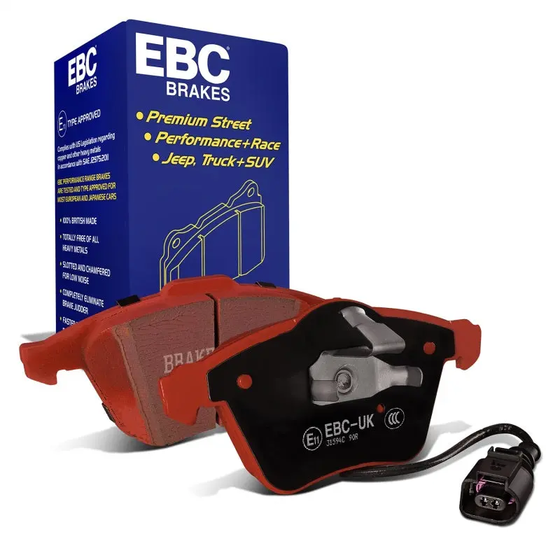 Ebc 08-11 Volkswagen Cc 3.6 Redstuff Front Brake Pads 1