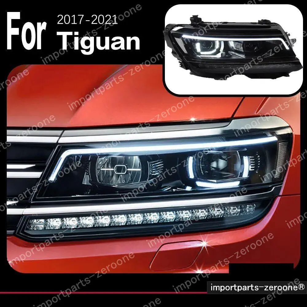 Vw　ティグアン　アップグレードヘッドライト　2007～2012　左ハンドル用　Headlight １セット　-Had-1007 1