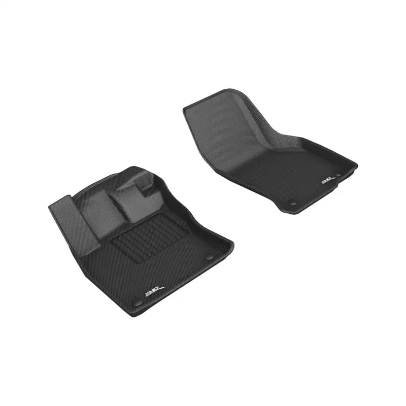 3D Maxpider 19-23 Volkswagen Arteon Kagu Floor Mat- Black R1 1