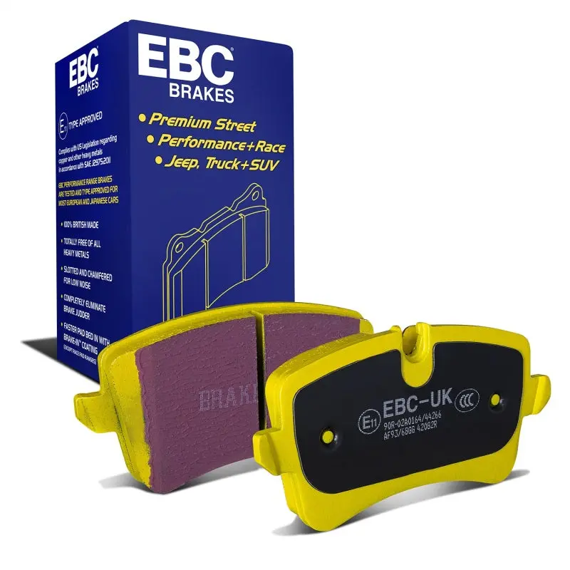 Ebc 11 Audi A6 2.0 Turbo Yellowstuff Rear Brake Pads 1