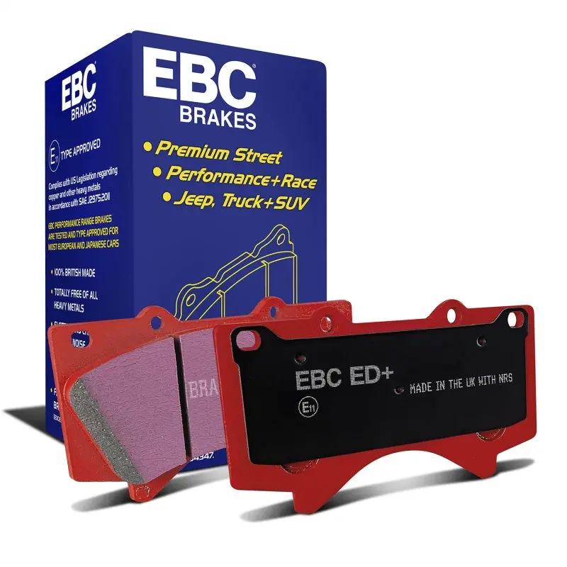 Ebc 11+ Porsche Cayenne 3.0 Supercharged Hybrid Extra Duty Rear Brake Pads 1