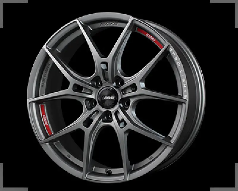 Gram Lights 57Fxz Overseas 19X8.5 +45 5-112 Matte Graphite W/Machining Wheel 1