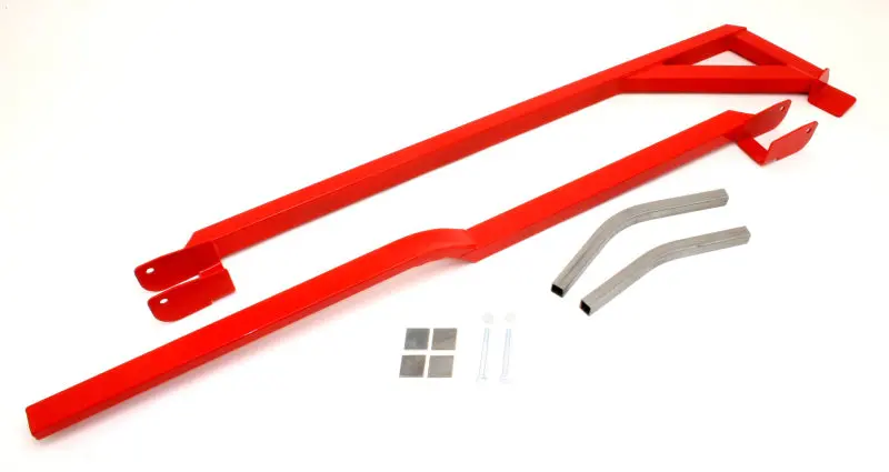 Bmr 82-82 3Rd Gen F-Body Weld-On Boxed Subframe Connectors (Outside Frame Exhaust) - Red 1
