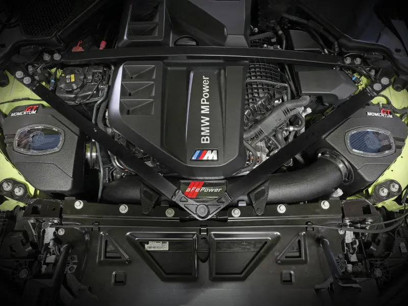 Afe 21-22 Bmw M3/M4 (G80/82/83)L6-3.0L (Tt) S58 Momentum Gt Cold Air Intake System W/ Pro 5R Filters 2