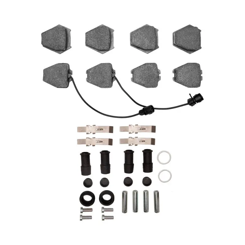 R1 00-03 Audi A8 Front Track/Street Pads & Hardware Kit 1