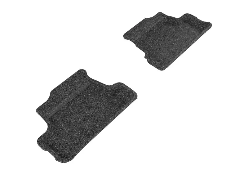 3D Maxpider 2016-2019 Mini Convertible Kagu 2Nd Row Floormats - Black 1