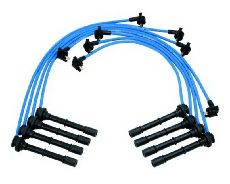 Ford Racing 9Mm Spark Plug Wire Sets - Blue 1