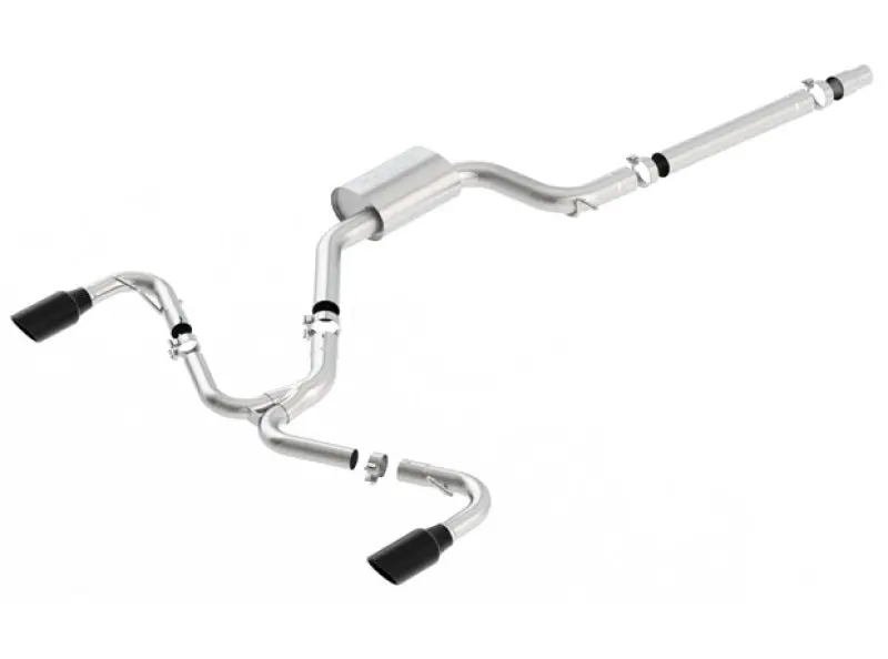 Borla 2018 Volkswagen Gti (Mk7.5) 2.0T At/Mt Ss S-Type Catback Exhaust W/Black Chrome Tips 1