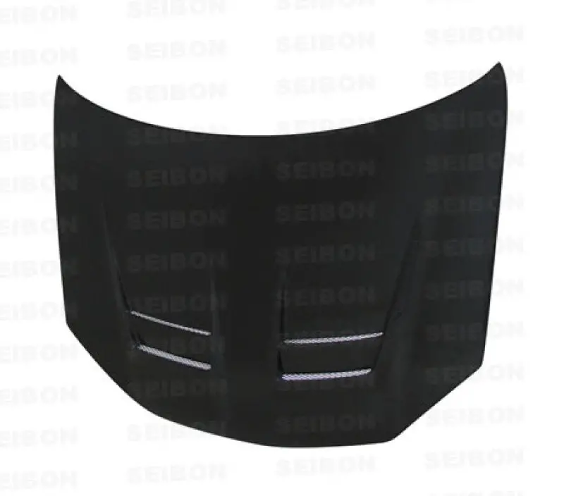 Seibon 06-08 Vw Gti Shaved Dv Style Carbon Fiber Hood 1