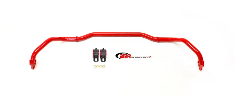 Bmr 13-15 5Th Gen Camaro Front Hollow 29Mm Adj. Sway Bar Kit W/ Bushings - Red 1