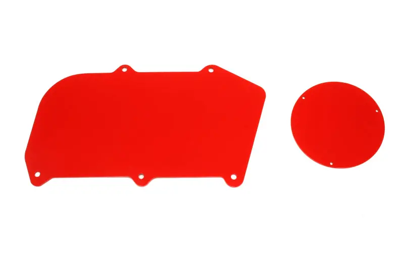 Bmr 64-72 A-Body Heater Delete Panel Aluminum (Non-A/C Vehicles Only) - Red 1