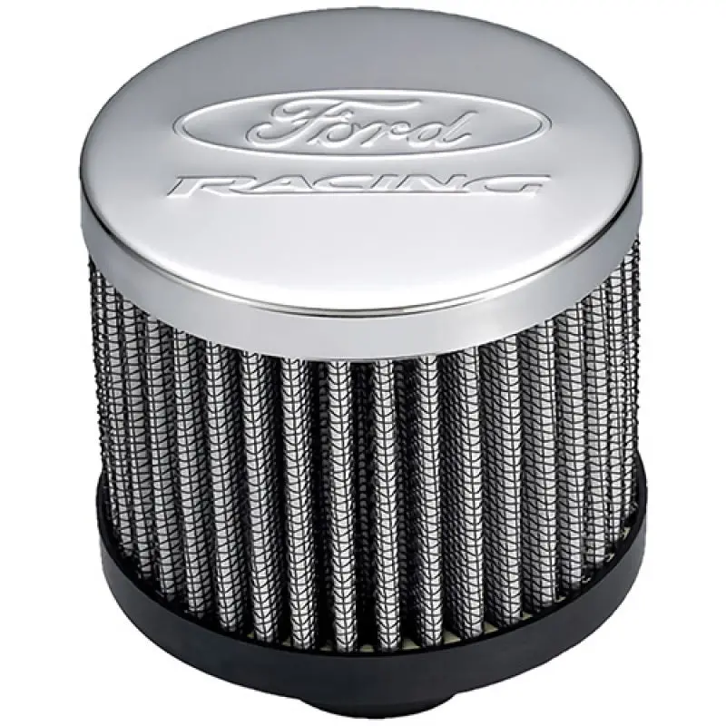 Ford Racing Push In Valve Cover Breather Filter W/Ford Racing Logo Top 1