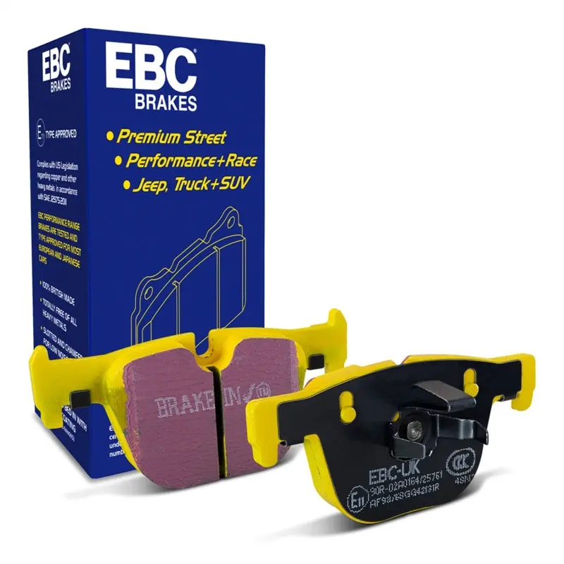 Ebc 12+ Bmw 335 3.0 Turbo (F30) Yellowstuff Rear Brake Pads 1