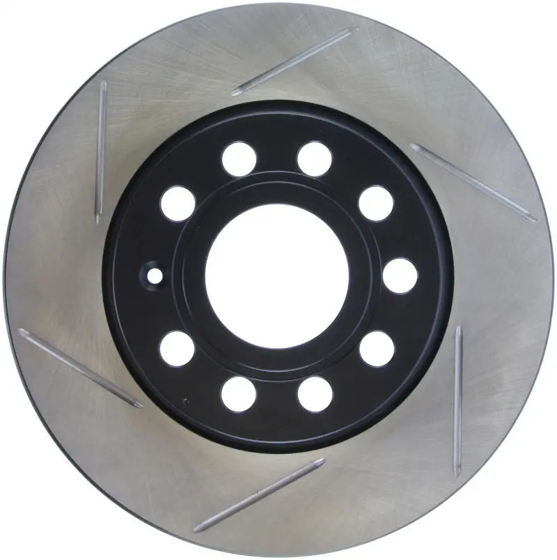 Stoptech Power Slot Volkswagen Gti Rear Right Slotted Rotor 1