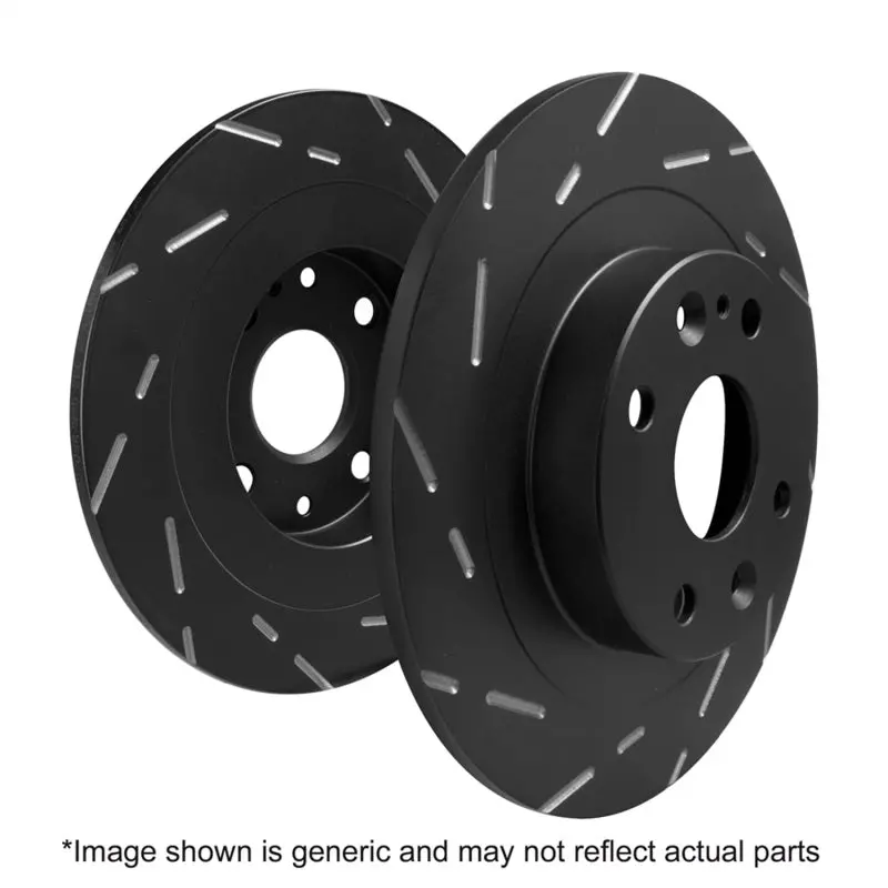 Ebc 2015-2016 Volkswagen Golf Mk7 1.8L Turbo Usr Slotted Rear Rotors 1