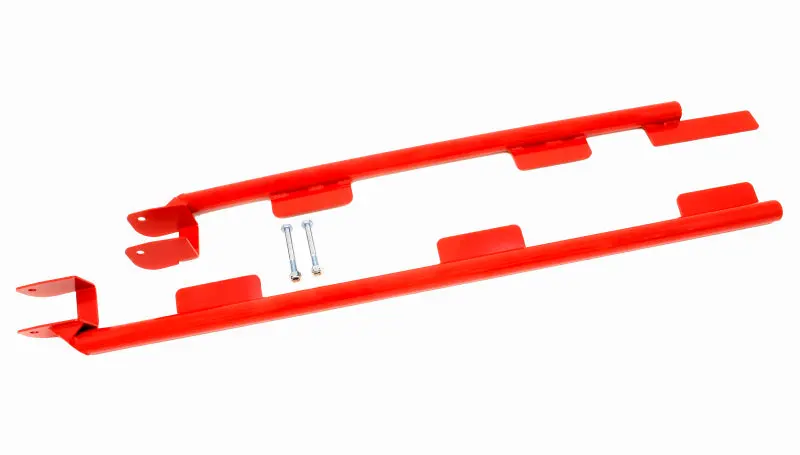 Bmr 93-97 4Th Gen F-Body Convertible Lt1 Weld-On Tubular Subframe Connectors - Red 1