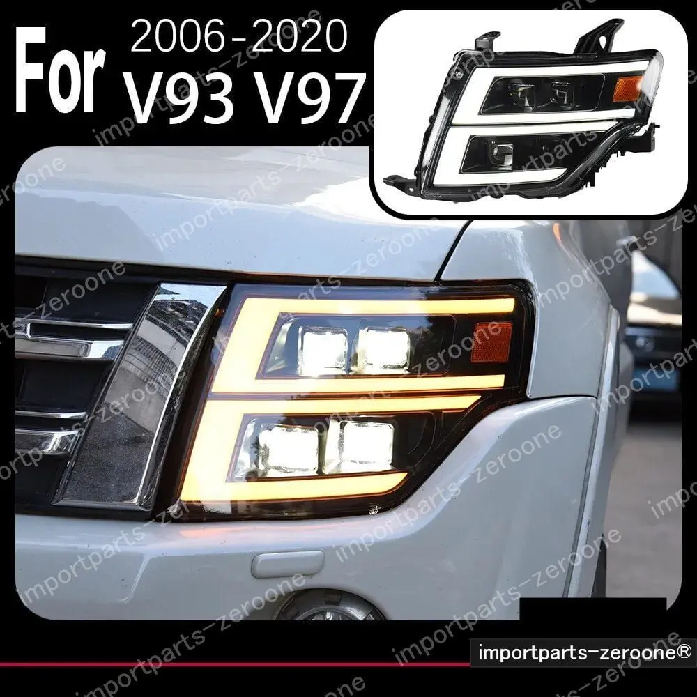 三菱　パジェロ　V93　アップグレードヘッドライト2006～2020　V97　V87　V95　Headlight All 　　-Had-1006 1