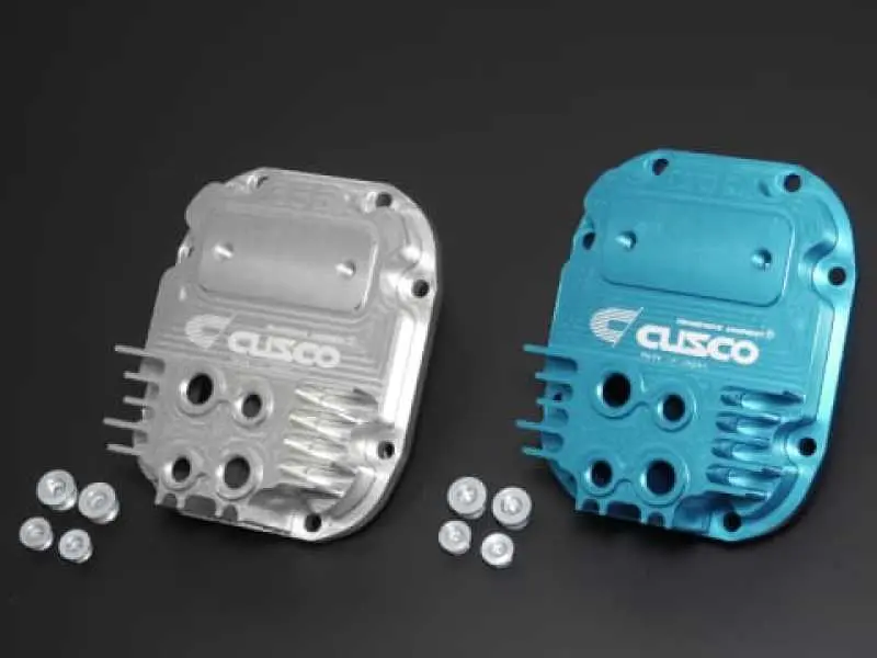 Cusco Rear Differential Cover Silver Increased Capacity Subaru Impreza Wrx Sti (R180 End) 1