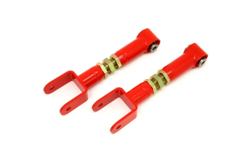 Bmr 78-87 G-Body Upper Control Arms On-Car Adj. W/ Spherical Bearings - Red 1