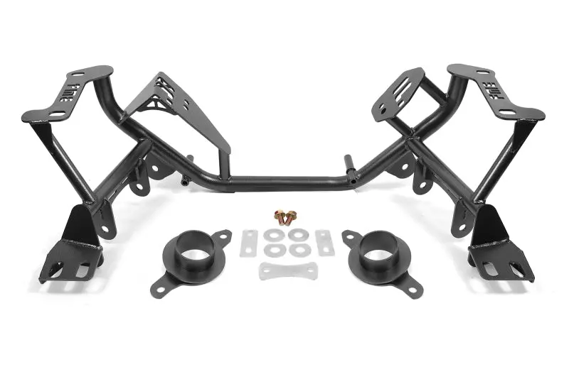 Bmr 79-95 Ford Mustang K-Member Standard Version W/Spring Perches - Black Hammertone 1