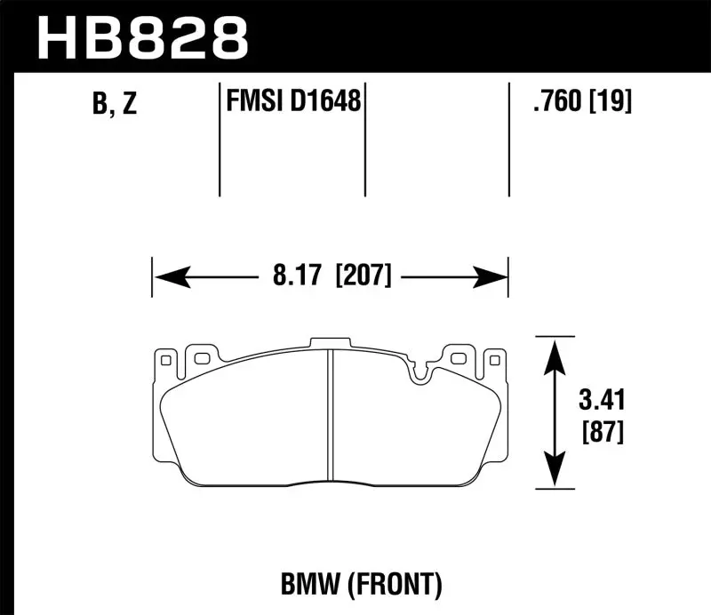 Hawk Performance Er-1 Motorsport Brake Pads 1