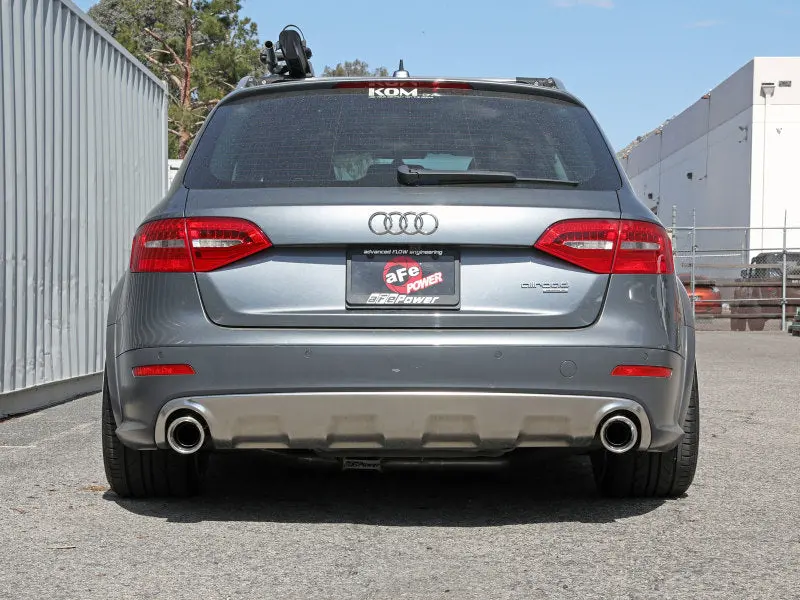 Afe Mach Force-Xp 13-16 Audi Allroad L4 Ss Axle-Back Exhaust W/ Polished Tips 2