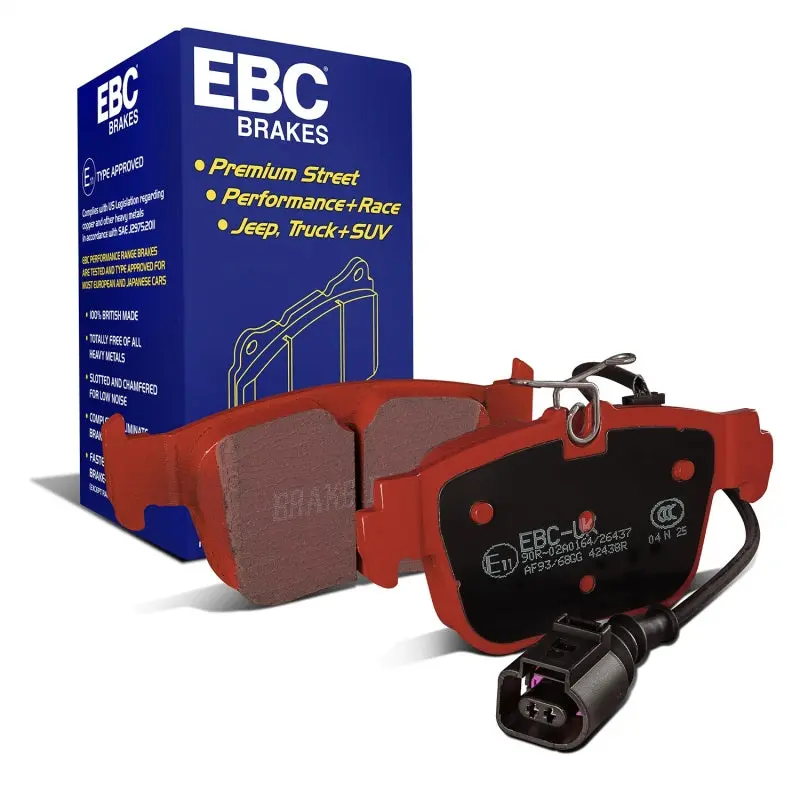 Ebc 2022+ Audi S3 2.0T Redstuff Rear Brake Pads 1
