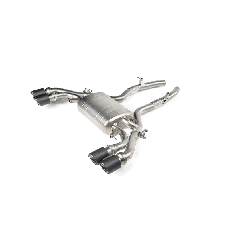 Akrapovic 19-20 Bmw X3 M/X4 M (F97/F98) Slip-On Line (Titanium) (Req. Tips) 1