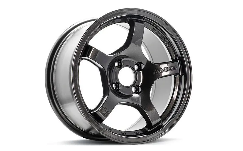 Gram Lights 57Cr 15X8.0 +35 4-100 Super Dark Gunmetal Wheel 1