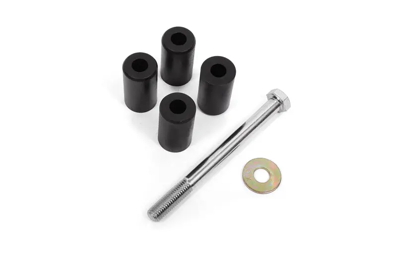 Bmr 15-18 Ford Mustang S550 Rear Cradle Bushing Kit W/ Centering Sleeves- Black 1