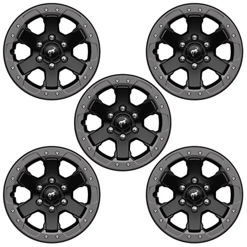 Ford Racing 21-23 Bronco 17Inx8in Badlands Bead Lock Capable Wheel Kit 1